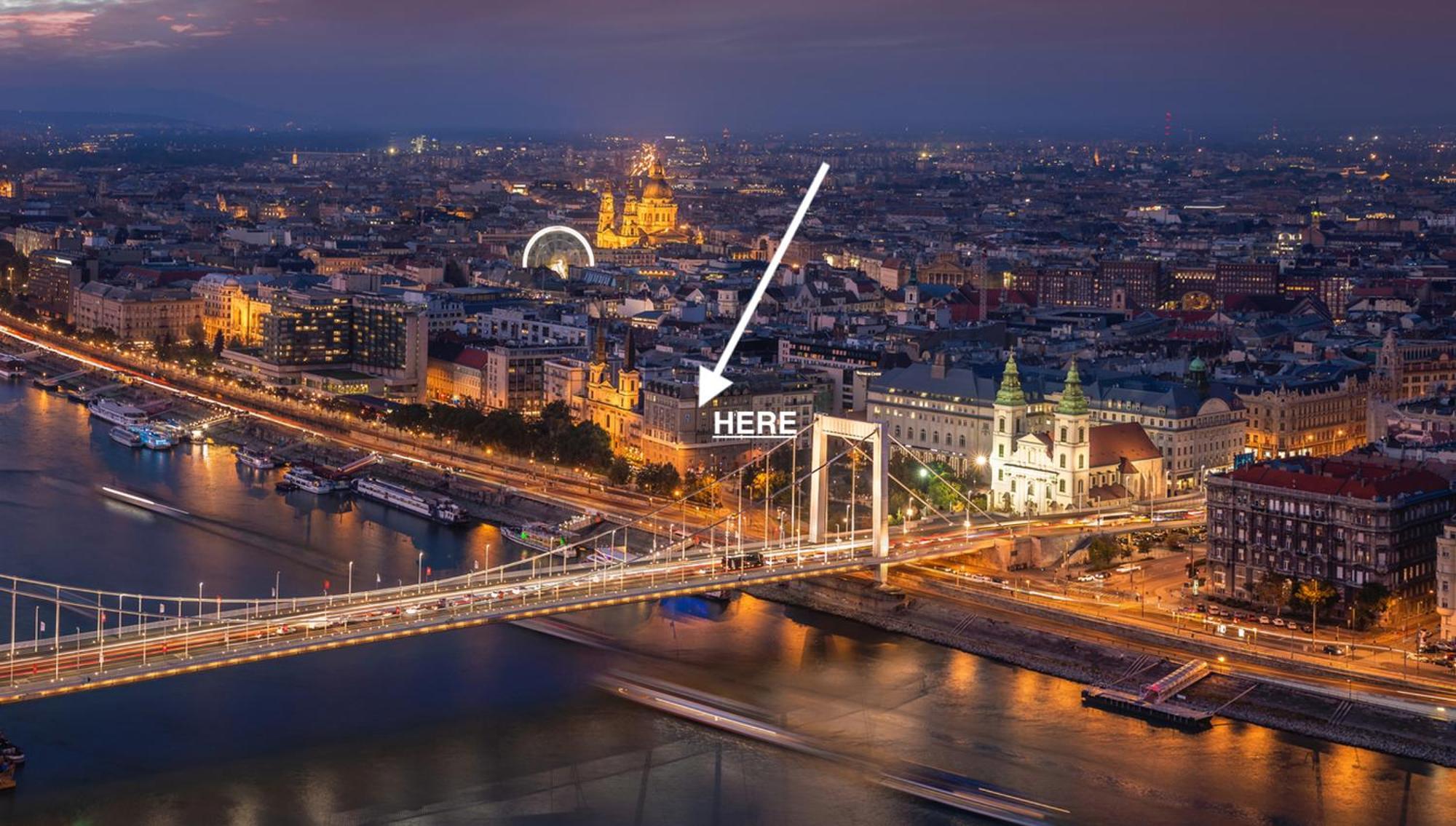 Budapest Riverfront Suite Eksteriør billede